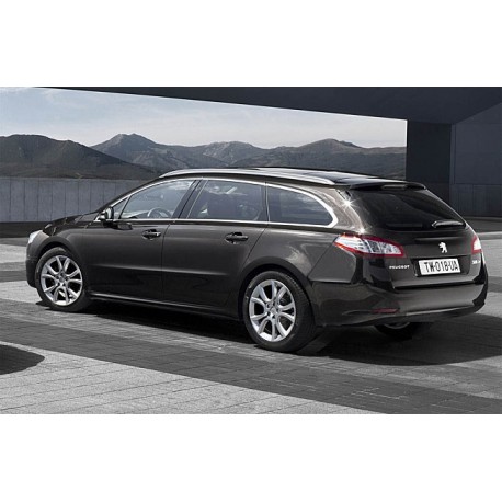 Film Solaire Teinté Vitres Avant Peugeot 508 SW 2011-2018 – 35% Noir Fumé Moyen, Protection UV Anti-Éblouissement Haute Performance